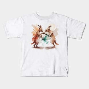 Kangaroo boxing Kids T-Shirt